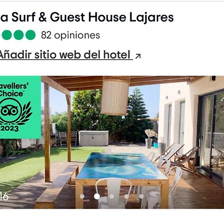 Agua Guesthouse Lajares Villa Con Jacuzzi 外观 照片