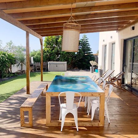 Agua Guesthouse Lajares Villa Con Jacuzzi 外观 照片